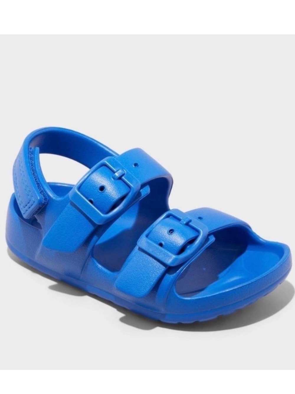 CAT & JACK • TODDLER BRIGHT BLUE ADE FOOTBED SANDALS - 10T